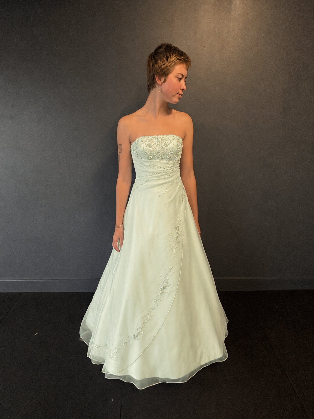 Green Princess Formal Dress — Reworked Vintage Gown | Meg Reworked