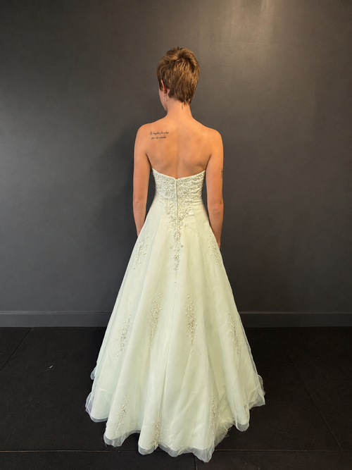 Green Princess Formal Dress — Reworked Vintage Gown | Meg Reworked