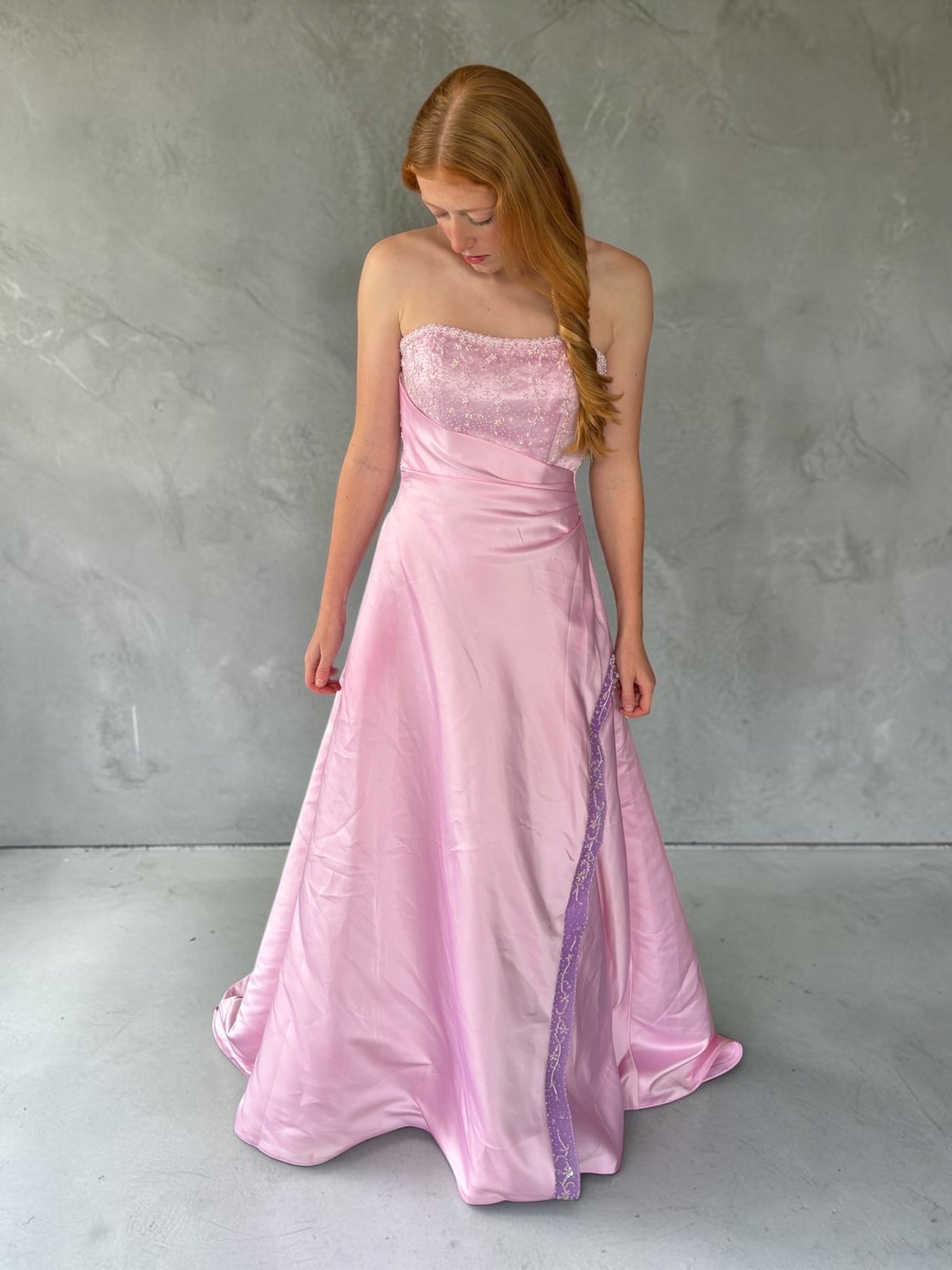 Pink Princess Formal Dress — Reworked Vintage Gown | Meg Reworked
