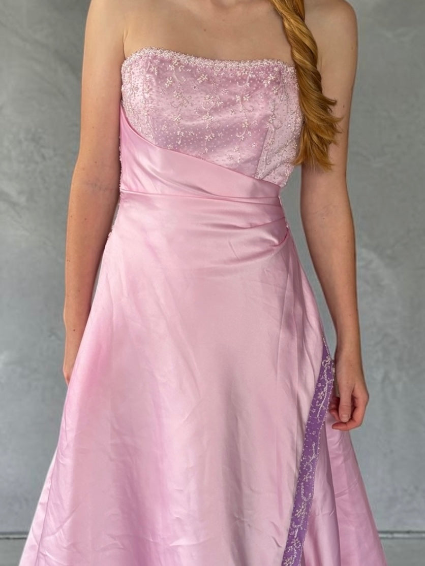 Pink Princess Formal Dress — Reworked Vintage Gown | Meg Reworked