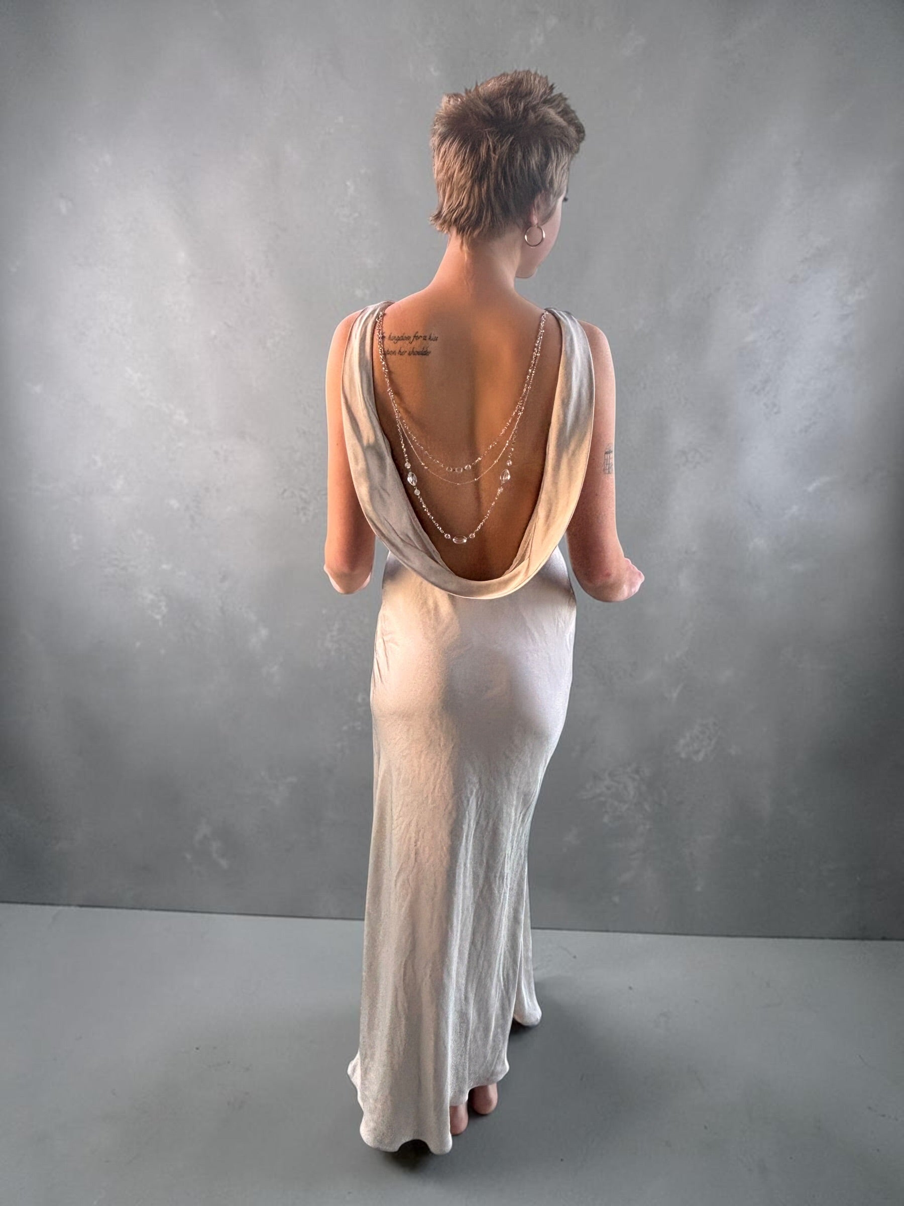 Sliver Formal Dress - Reworked Vintage Gowns | Meg Reworked