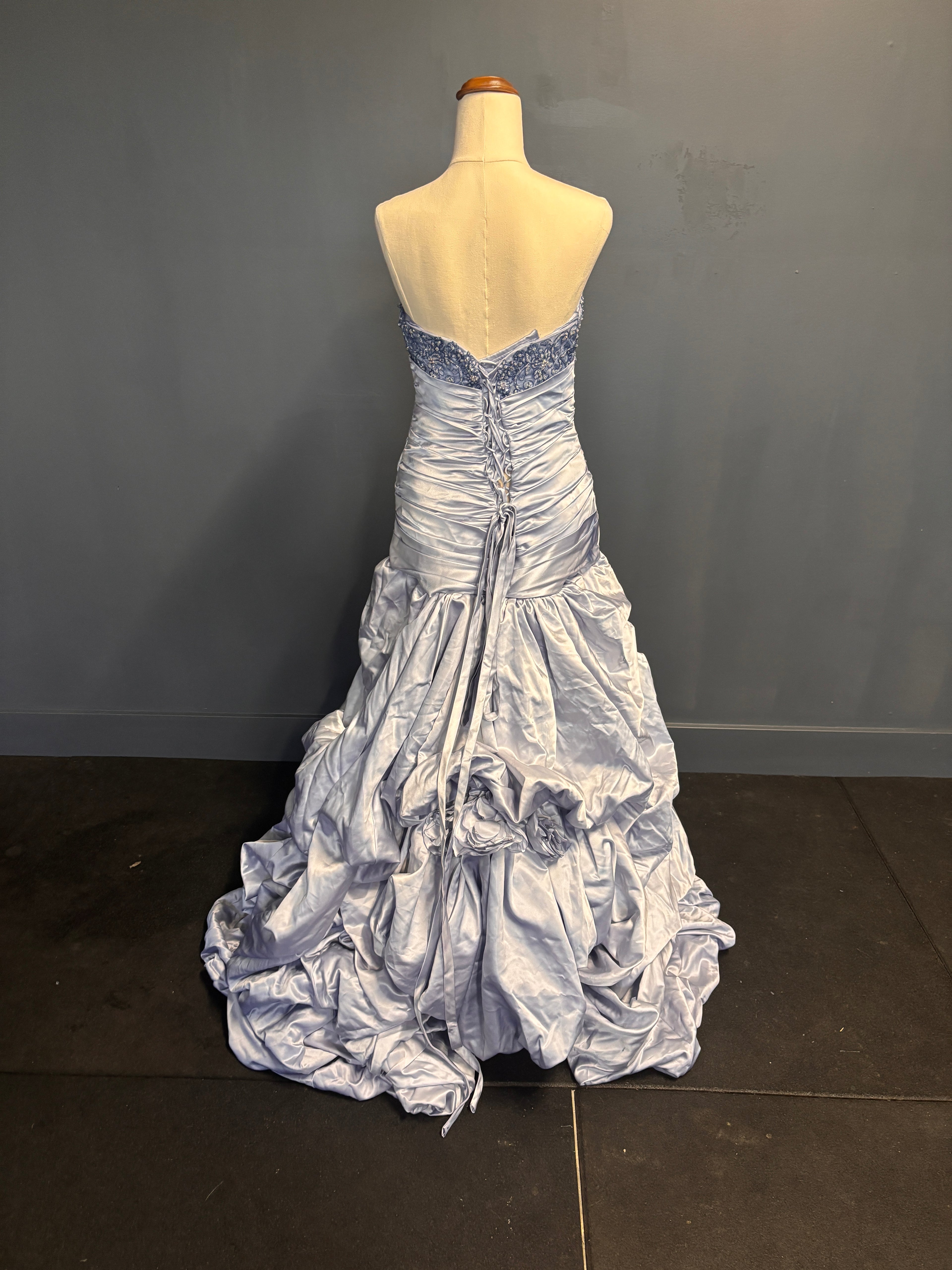 Violet Blue Formal Dress - Reworked Vintage Gowns | Meg Reworked
