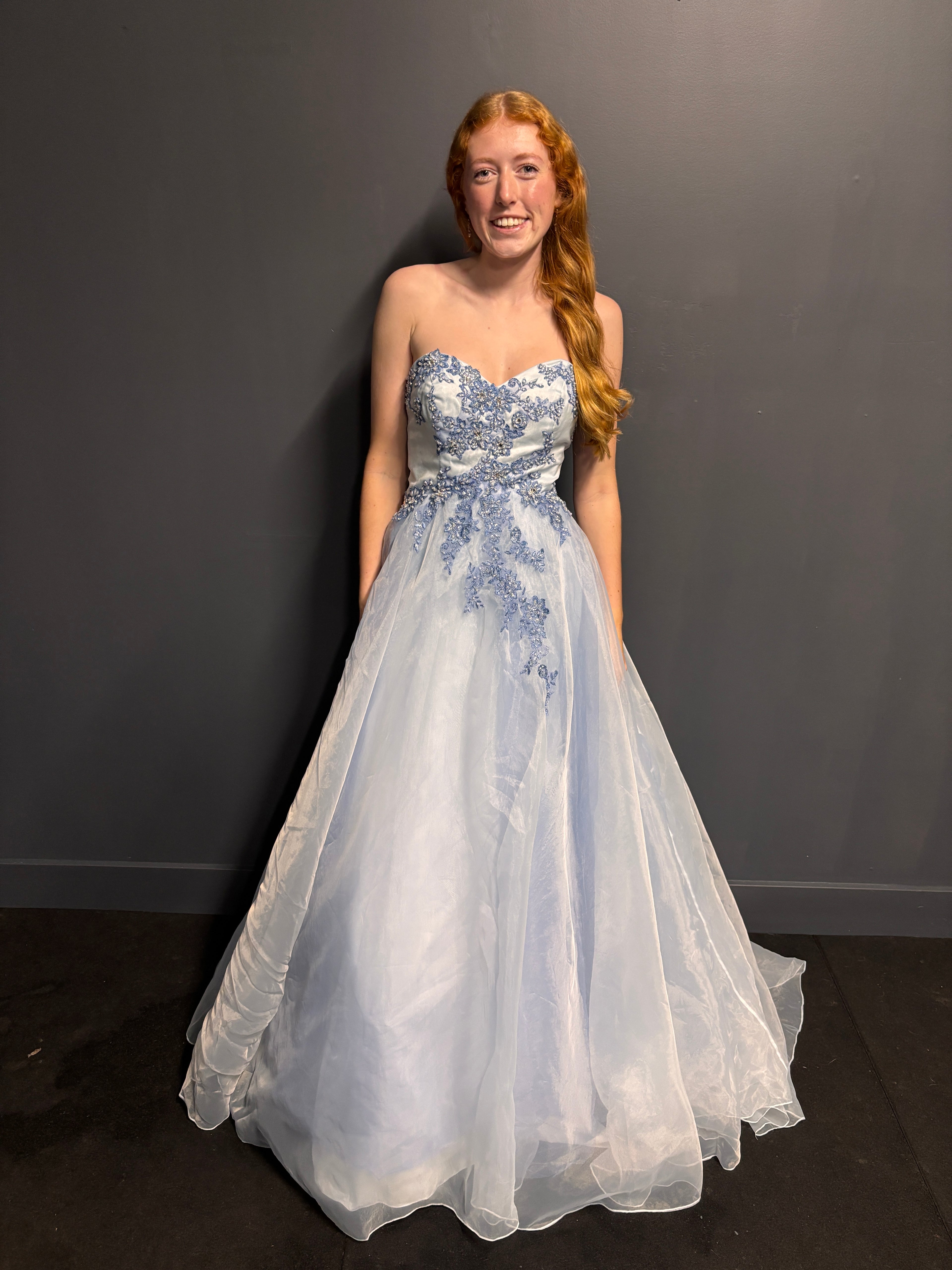 Blue Princess Formal Dress — Reworked Vintage Gown | Meg Reworked