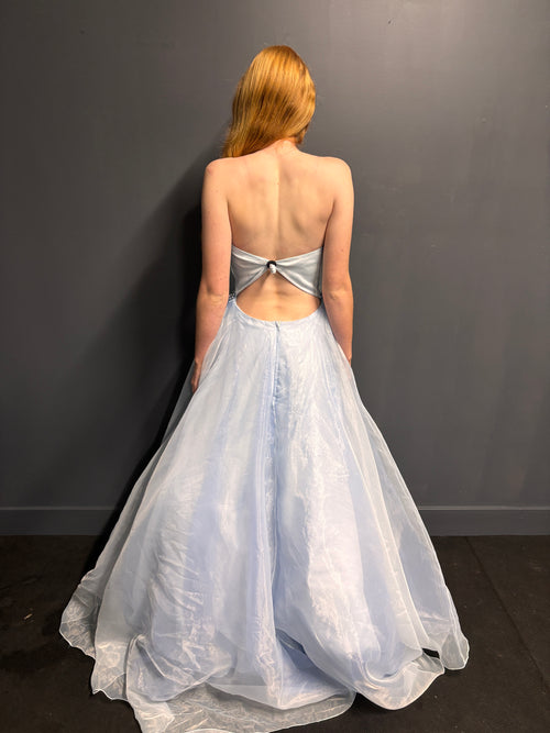 Blue Princess Formal Dress — Reworked Vintage Gown | Meg Reworked