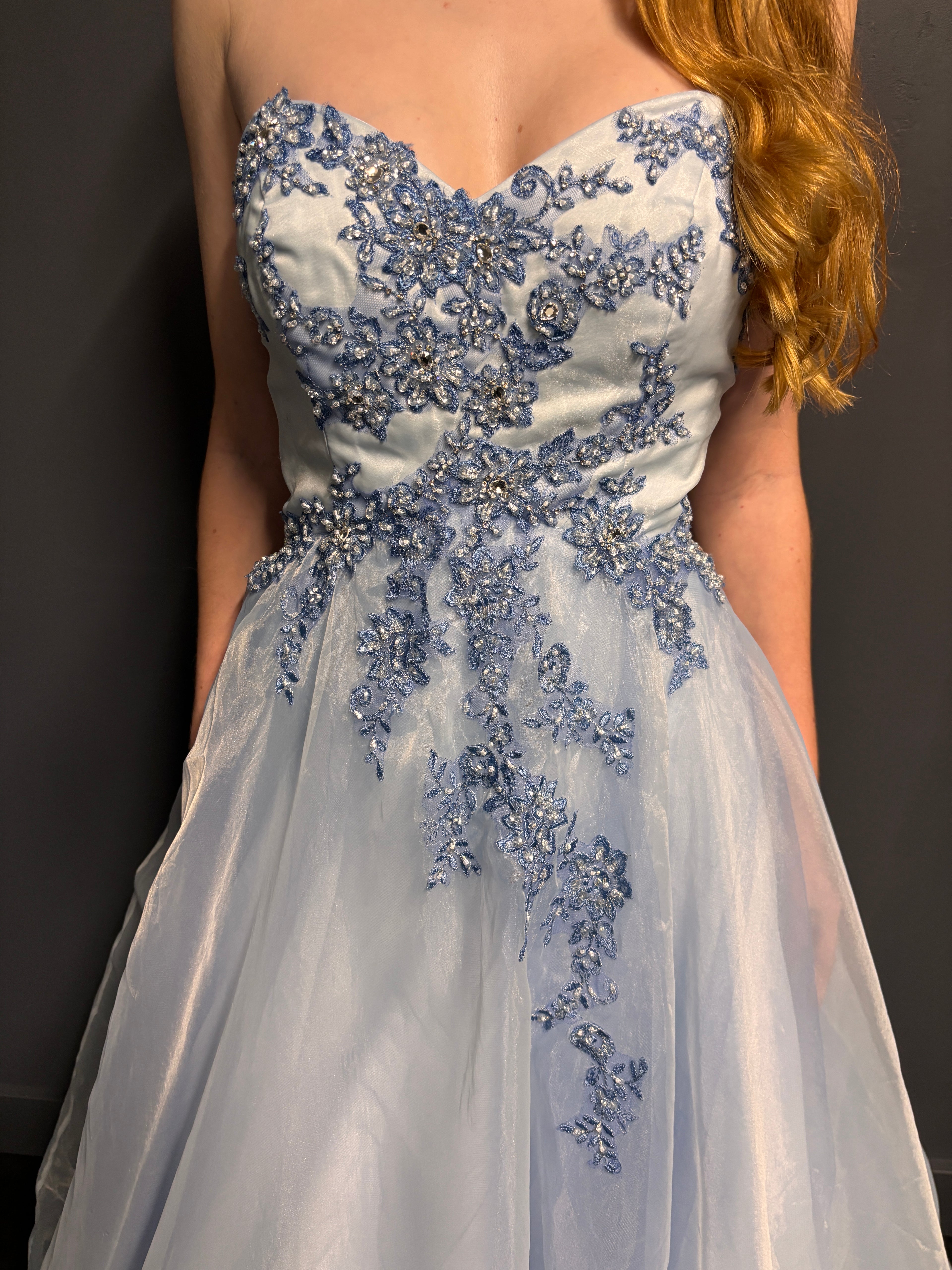 Blue Princess Formal Dress — Reworked Vintage Gown | Meg Reworked