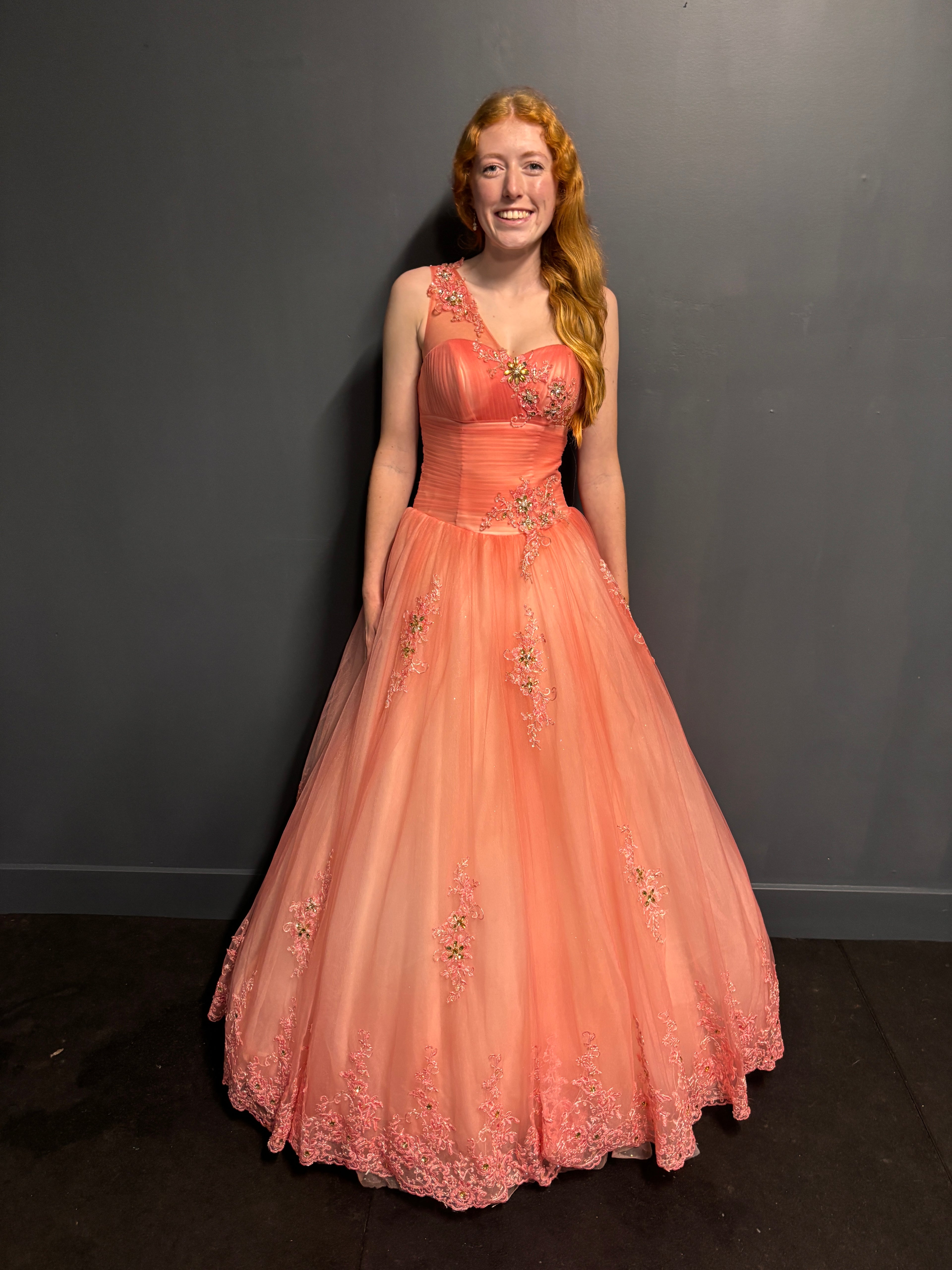 Pink Tulle Formal Dress - Reworked Vintage Gowns | Meg Reworked