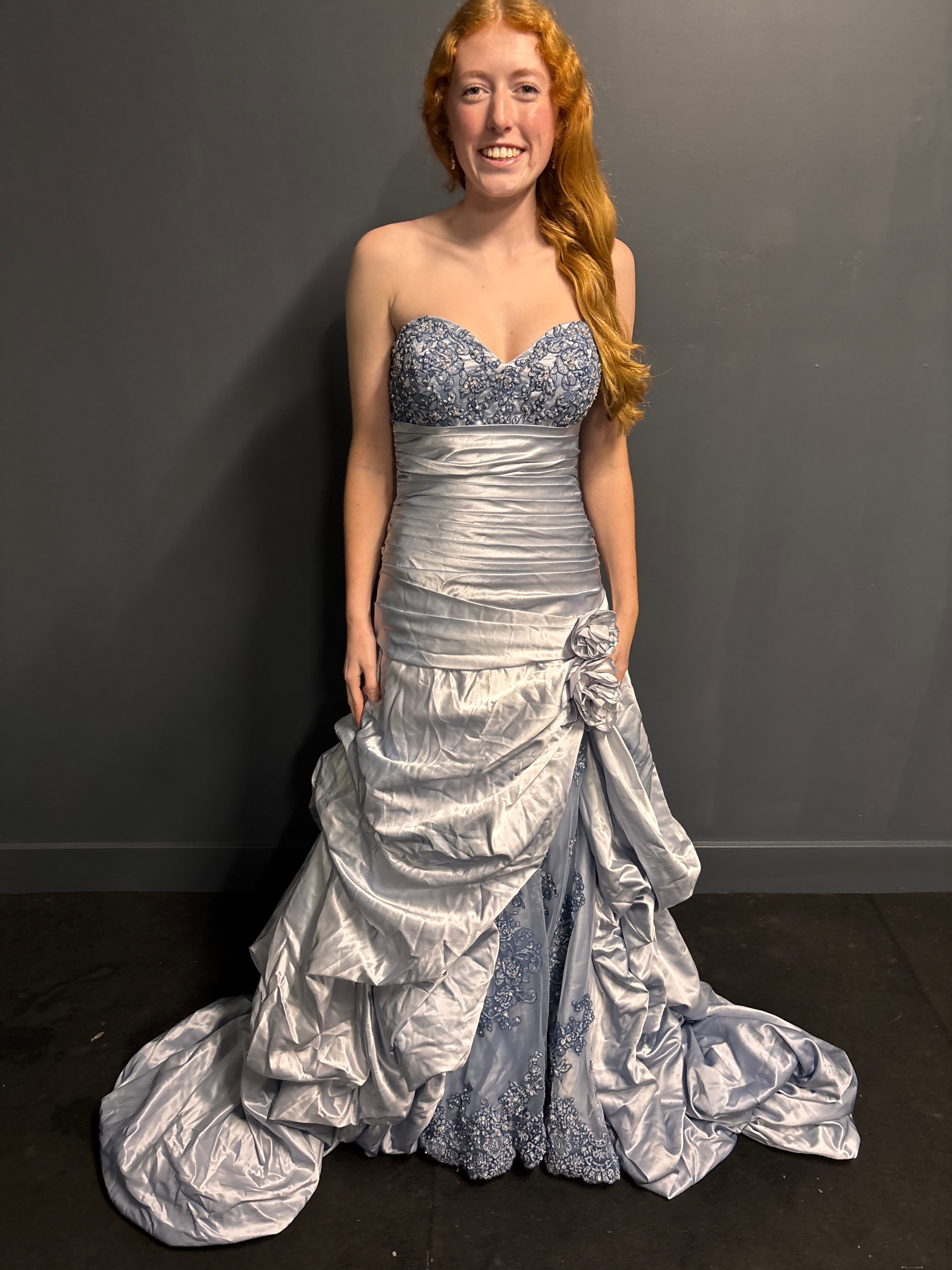 Violet Blue Formal Dress - Reworked Vintage Gowns | Meg Reworked